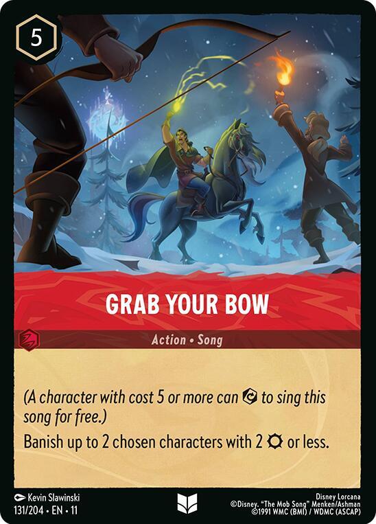 Grab Your Bow (131/204) [Winterspell] | Jack's On Queen