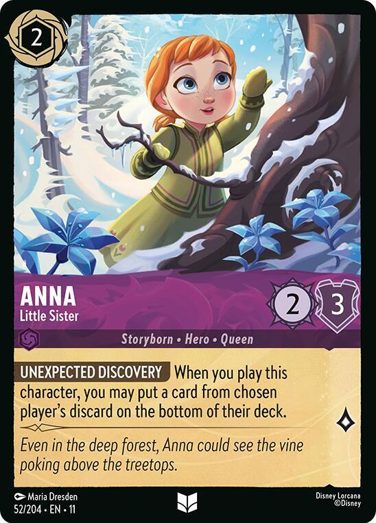 Anna - Little Sister (52/204) [Winterspell] | Jack's On Queen