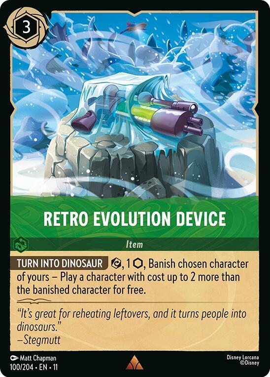 Retro Evolution Device (100/204) [Winterspell] | Jack's On Queen