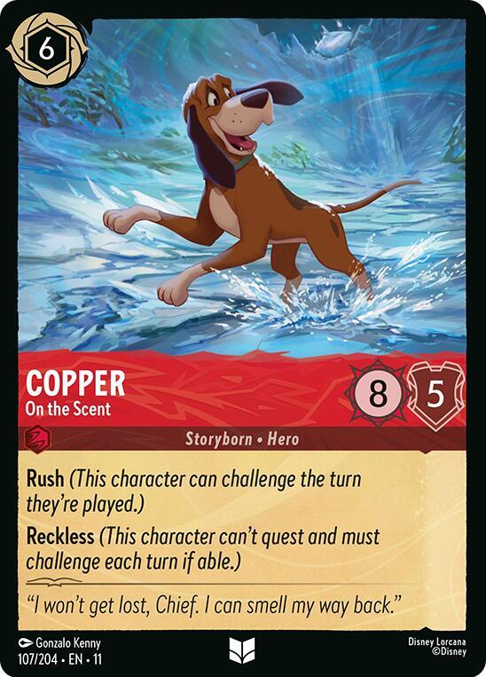 Copper - On the Scent (107/204) [Winterspell] | Jack's On Queen