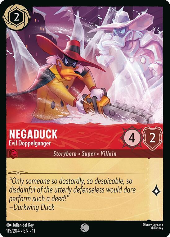 Negaduck - Evil Doppelganger (115/204) [Winterspell] | Jack's On Queen