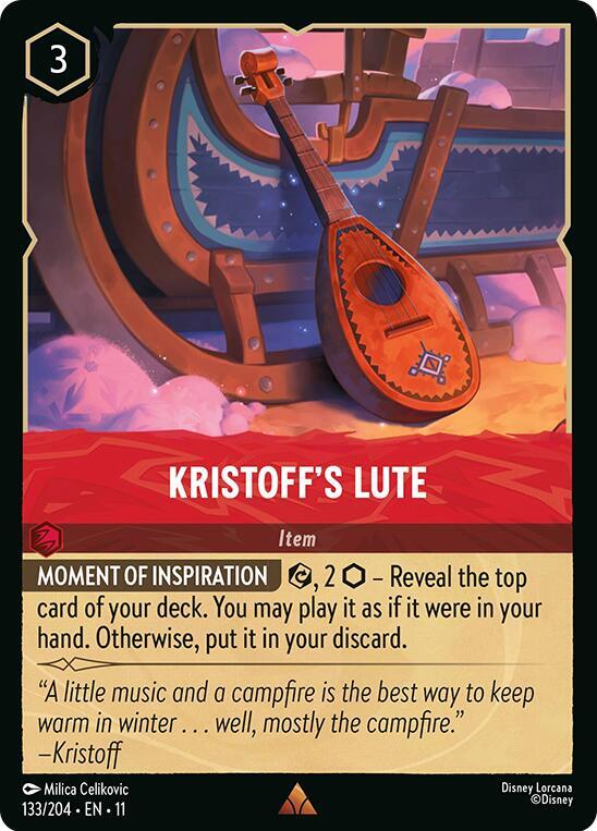 Kristoff's Lute (133/204) [Winterspell] | Jack's On Queen