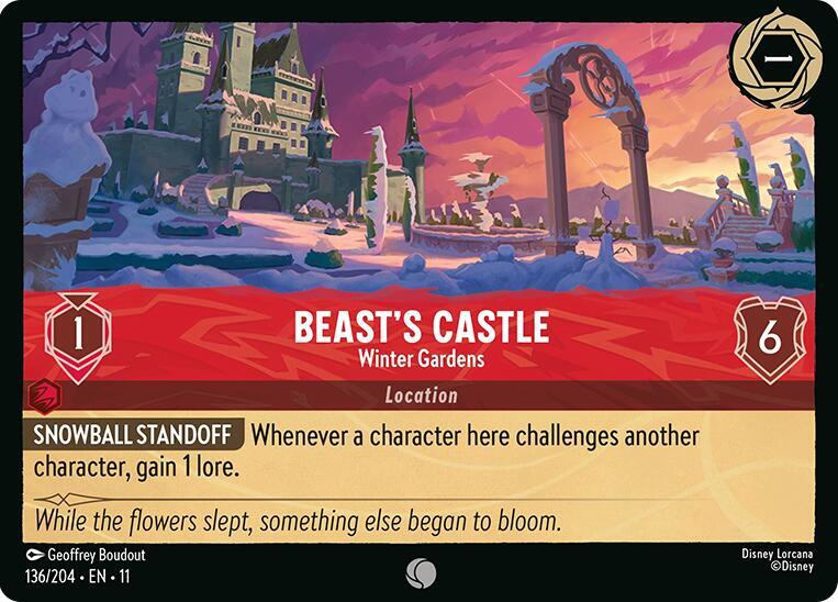 Beast's Castle - Winter Gardens (136/204) [Winterspell] | Jack's On Queen