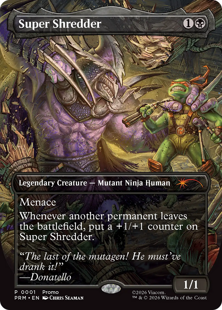 Super Shredder (Borderless) [Spotlight Series] | Jack's On Queen