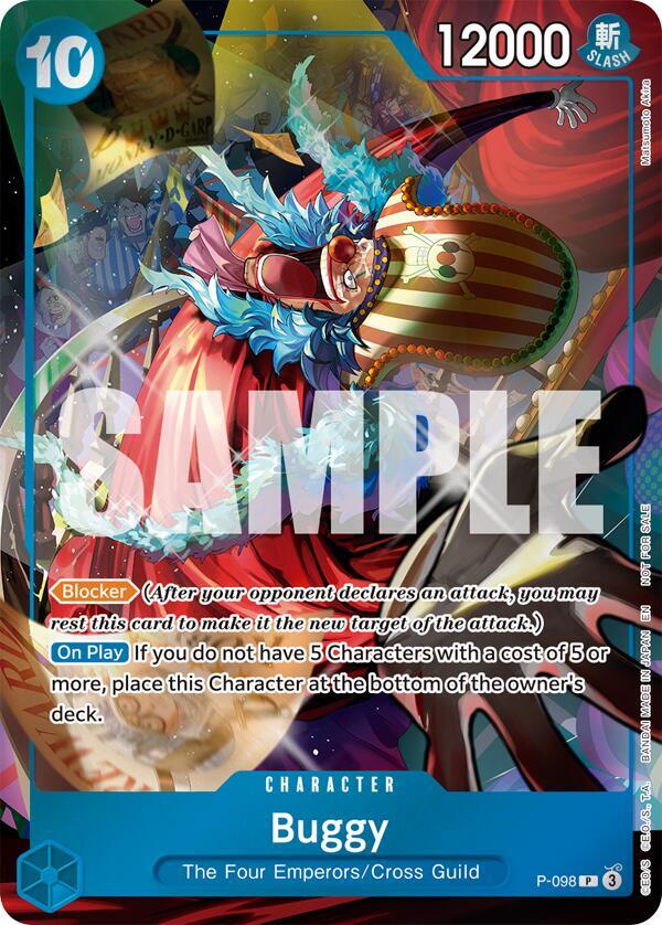 Buggy (Event Pack Vol. 8) (P-098) [One Piece Promotion Cards] | Jack's On Queen