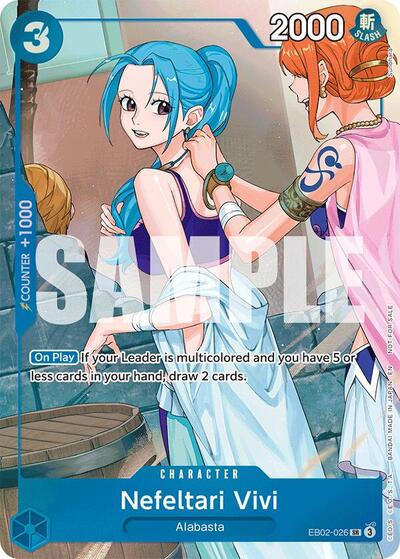 Nefeltari Vivi - EB02-026 (EB02-026) [Extra Booster: One Piece Heroines Edition] | Jack's On Queen