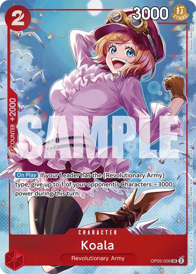 Koala - OP05-006 (OP05-006) [Extra Booster: One Piece Heroines Edition] | Jack's On Queen