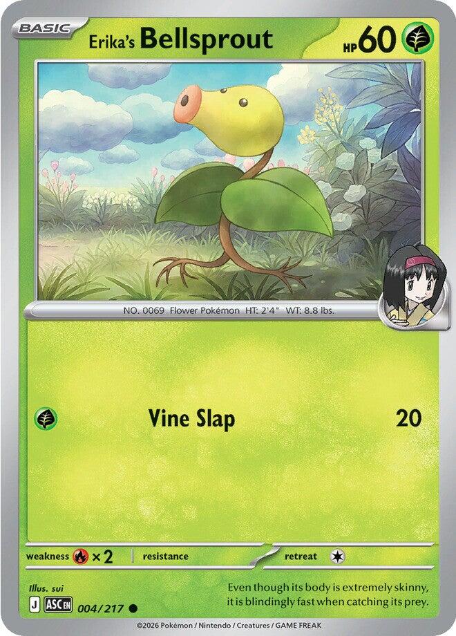 Erika's Bellsprout (004/217) [Mega Evolution: Ascended Heroes] | Jack's On Queen