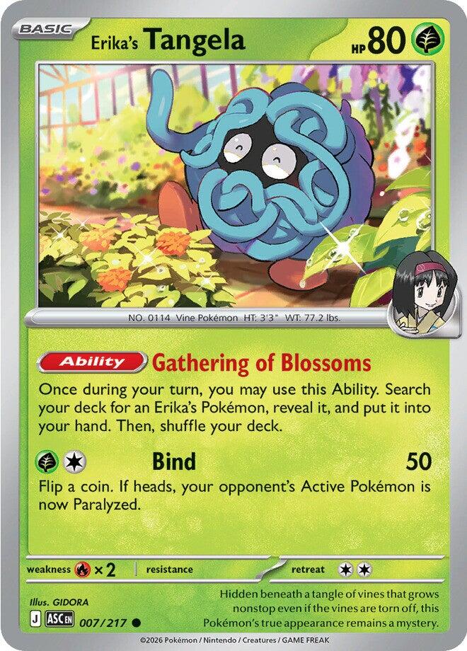 Erika's Tangela (007/217) [Mega Evolution: Ascended Heroes] | Jack's On Queen