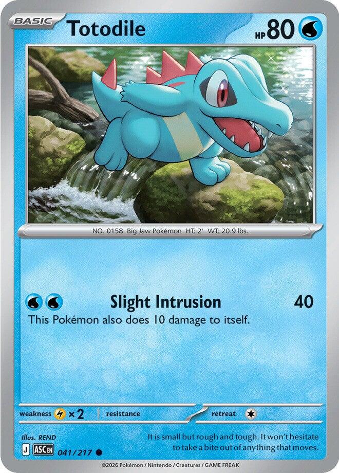 Totodile (041/217) [Mega Evolution: Ascended Heroes] | Jack's On Queen