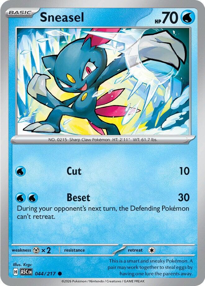 Sneasel (044/217) [Mega Evolution: Ascended Heroes] | Jack's On Queen