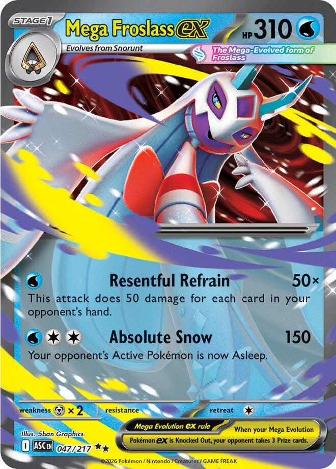 Mega Froslass ex (047/217) [Mega Evolution: Ascended Heroes] | Jack's On Queen