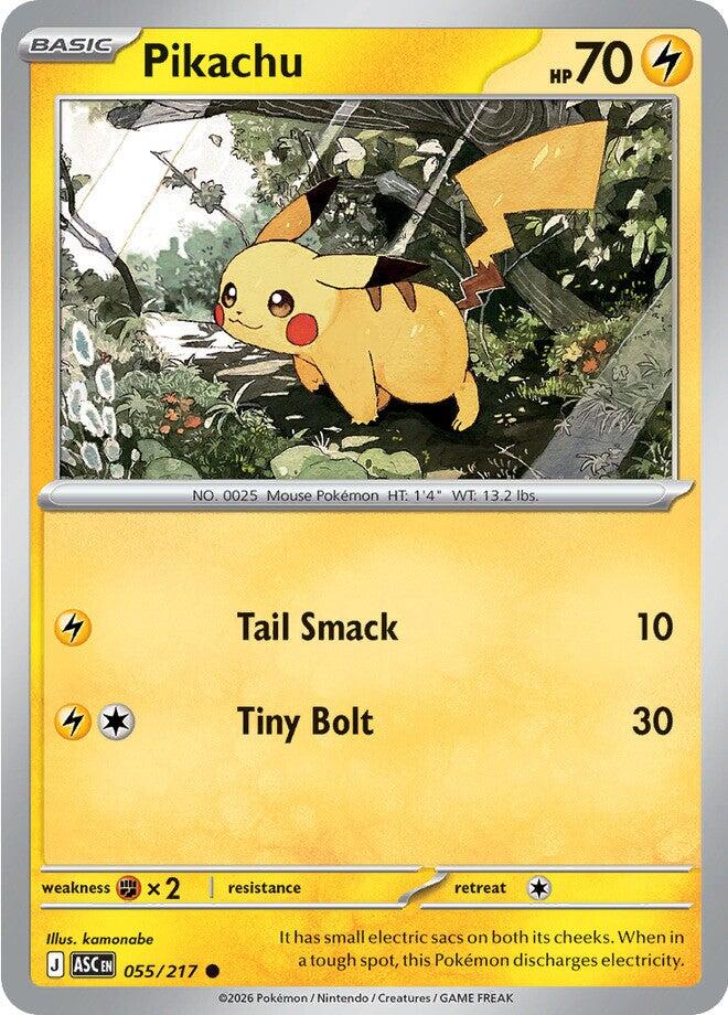 Pikachu (055/217) [Mega Evolution: Ascended Heroes] | Jack's On Queen