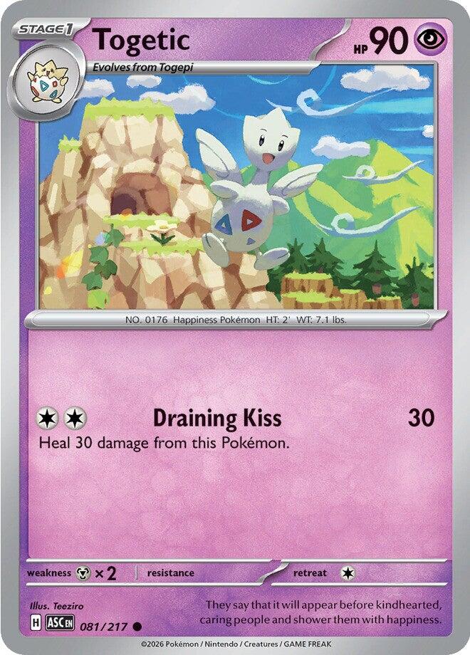 Togetic (081/217) [Mega Evolution: Ascended Heroes] | Jack's On Queen