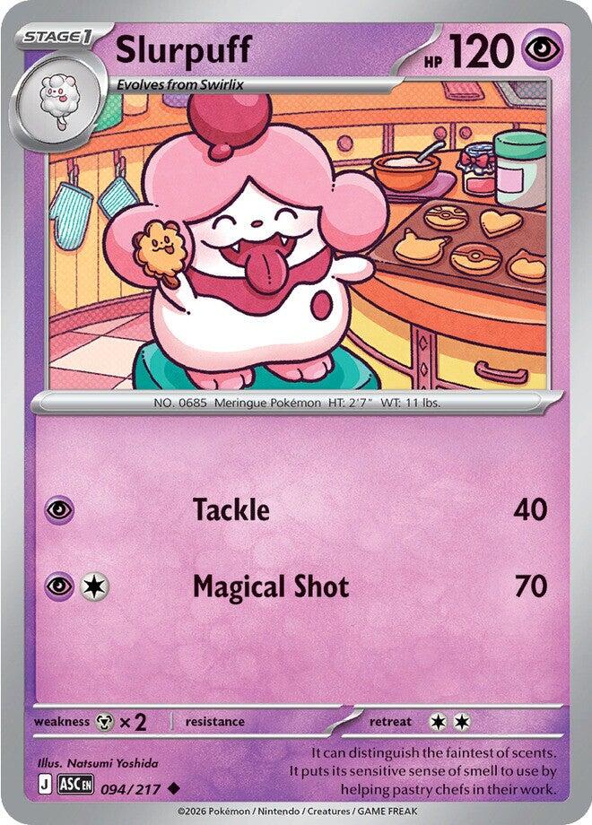 Slurpuff (094/217) [Mega Evolution: Ascended Heroes] | Jack's On Queen