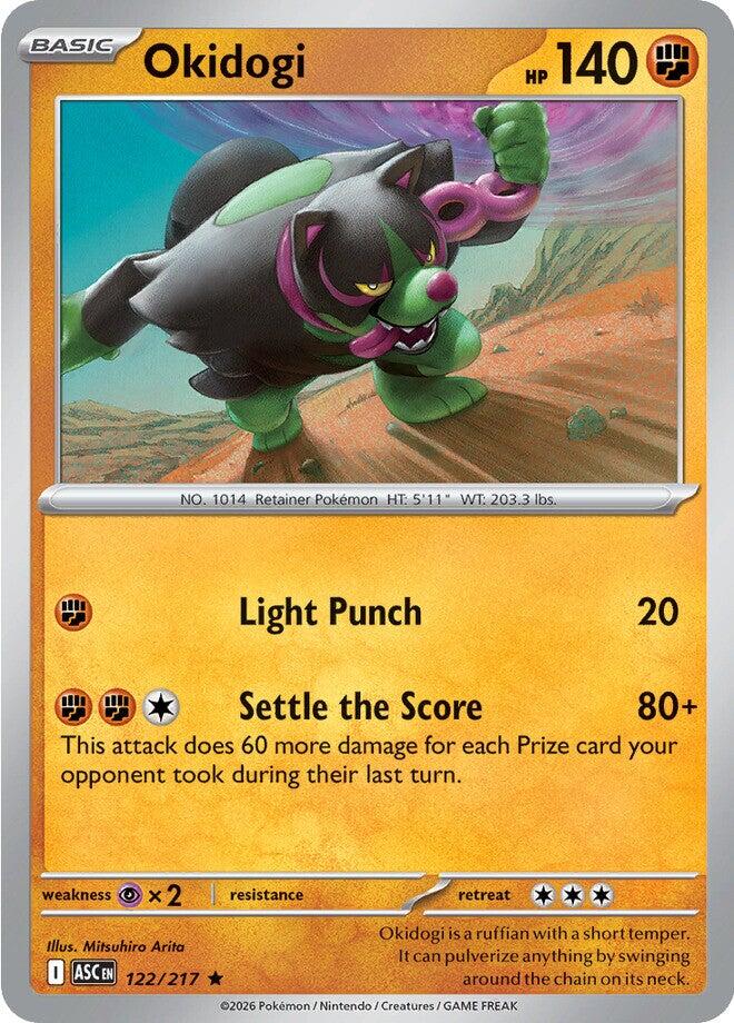 Okidogi (122/217) [Mega Evolution: Ascended Heroes] | Jack's On Queen