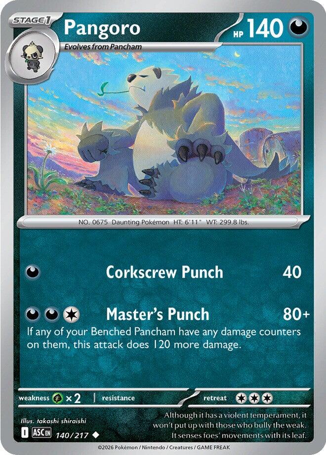 Pangoro (140/217) [Mega Evolution: Ascended Heroes] | Jack's On Queen