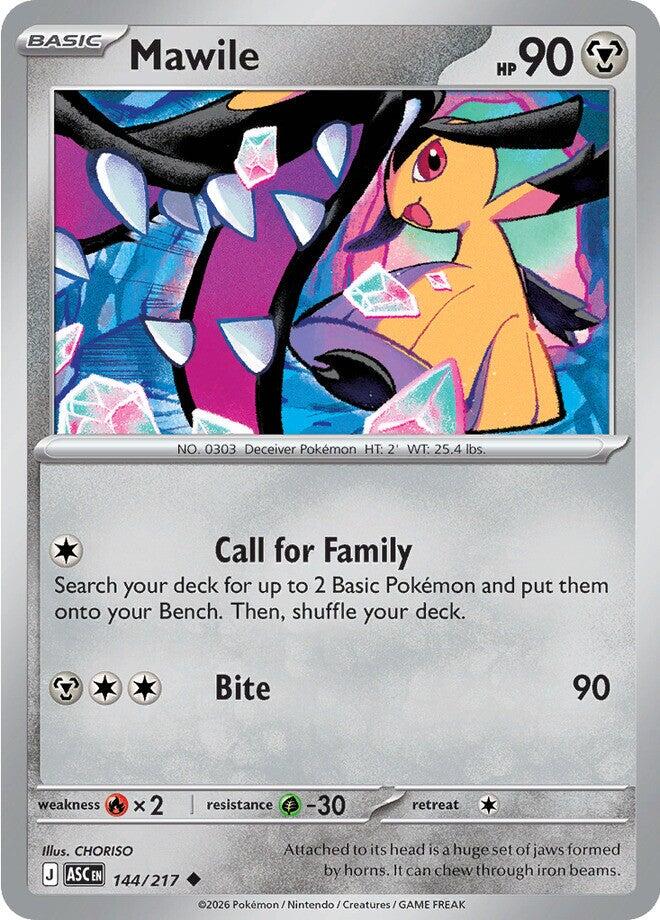 Mawile (144/217) [Mega Evolution: Ascended Heroes] | Jack's On Queen