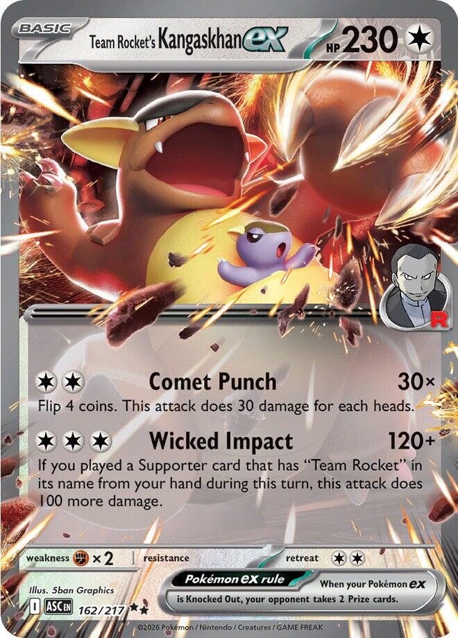 Team Rocket's Kangaskhan ex (162/217) [Mega Evolution: Ascended Heroes] | Jack's On Queen