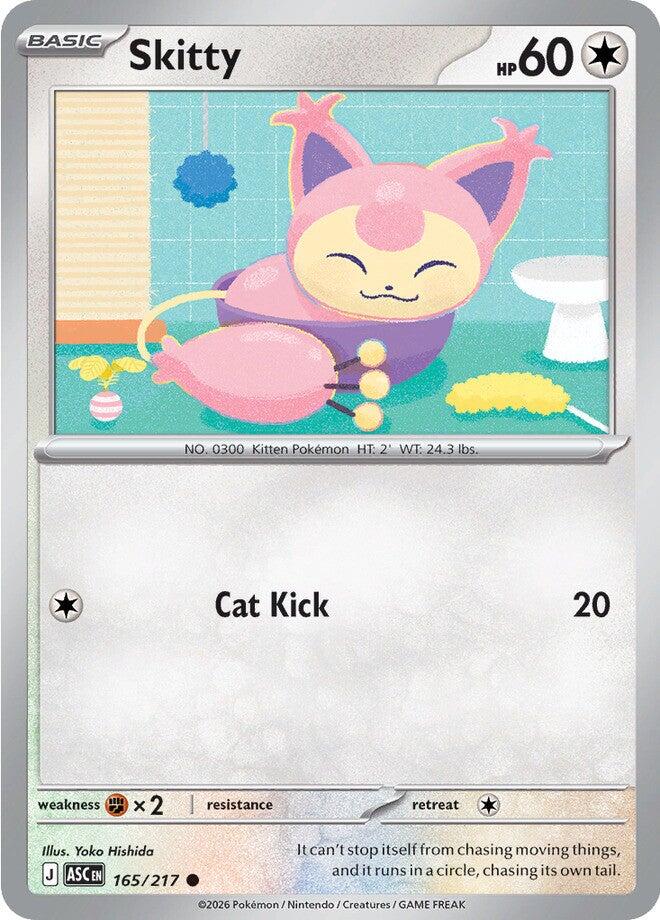 Skitty (165/217) [Mega Evolution: Ascended Heroes] | Jack's On Queen