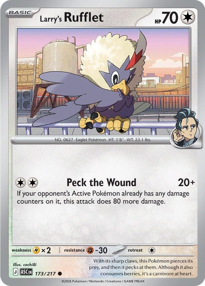 Larry's Rufflet (173/217) [Mega Evolution: Ascended Heroes] | Jack's On Queen