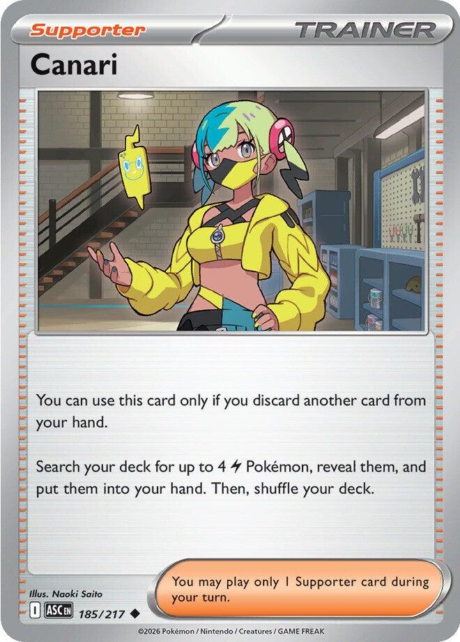 Canari (185/217) [Mega Evolution: Ascended Heroes] | Jack's On Queen