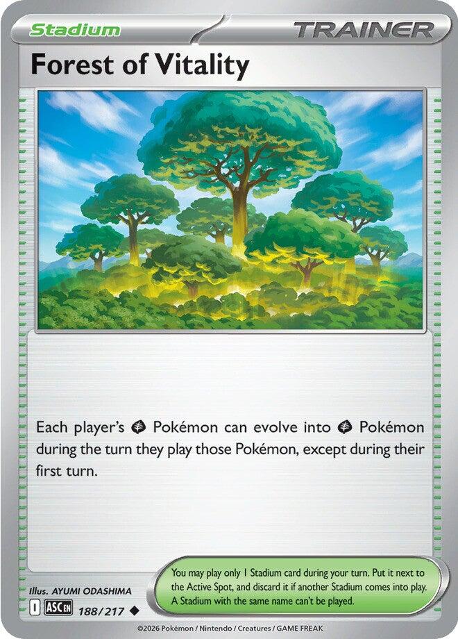 Forest of Vitality (188/217) [Mega Evolution: Ascended Heroes] | Jack's On Queen