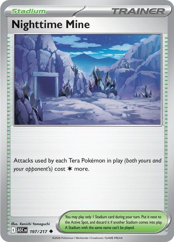 Nighttime Mine (197/217) [Mega Evolution: Ascended Heroes] | Jack's On Queen