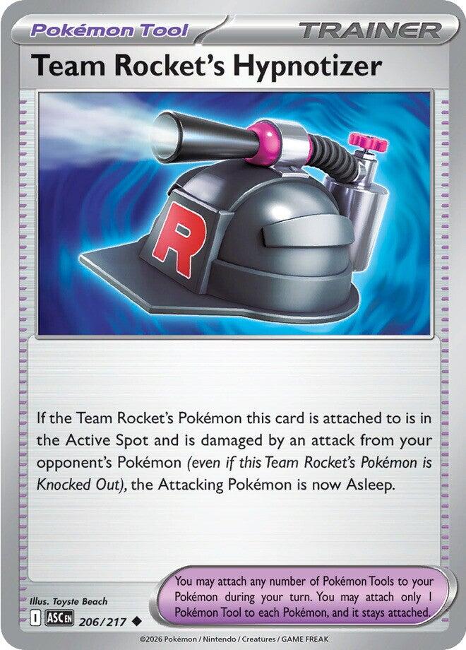 Team Rocket's Hypnotizer (206/217) [Mega Evolution: Ascended Heroes] | Jack's On Queen