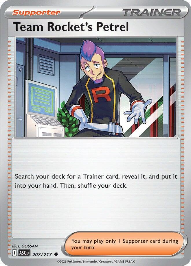 Team Rocket's Petrel (207/217) [Mega Evolution: Ascended Heroes] | Jack's On Queen