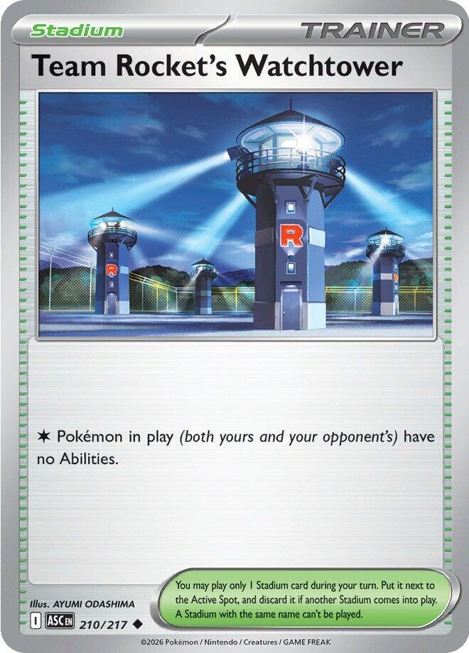 Team Rocket's Watchtower (210/217) [Mega Evolution: Ascended Heroes] | Jack's On Queen