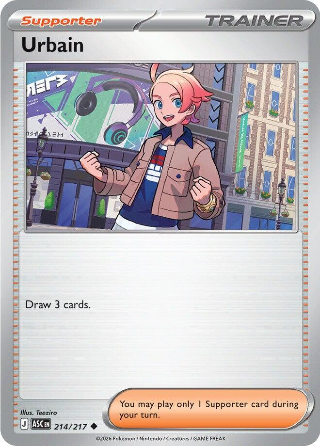 Urbain (214/217) [Mega Evolution: Ascended Heroes] | Jack's On Queen
