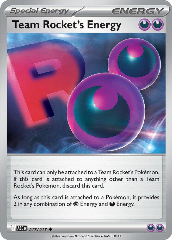 Team Rocket's Energy (217/217) [Mega Evolution: Ascended Heroes] | Jack's On Queen
