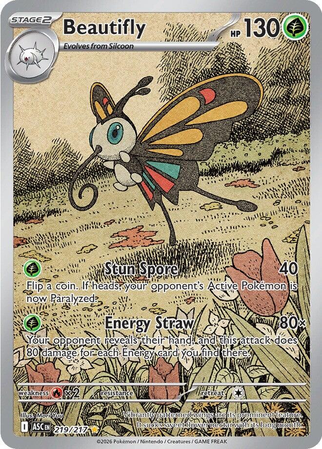 Beautifly (219/217) [Mega Evolution: Ascended Heroes] | Jack's On Queen
