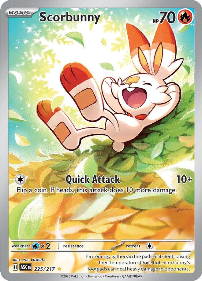 Scorbunny (225/217) [Mega Evolution: Ascended Heroes] | Jack's On Queen