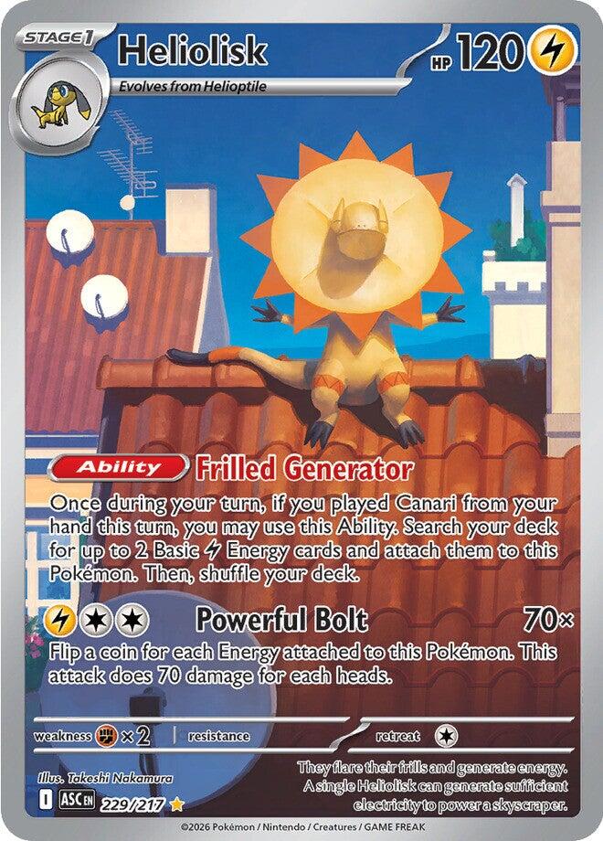 Heliolisk (229/217) [Mega Evolution: Ascended Heroes] | Jack's On Queen