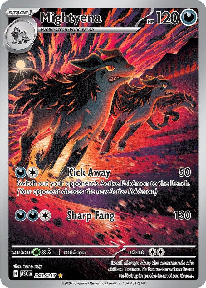 Mightyena (243/217) [Mega Evolution: Ascended Heroes] | Jack's On Queen