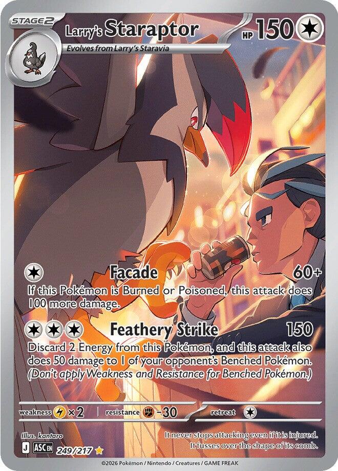 Larry's Staraptor (249/217) [Mega Evolution: Ascended Heroes] | Jack's On Queen