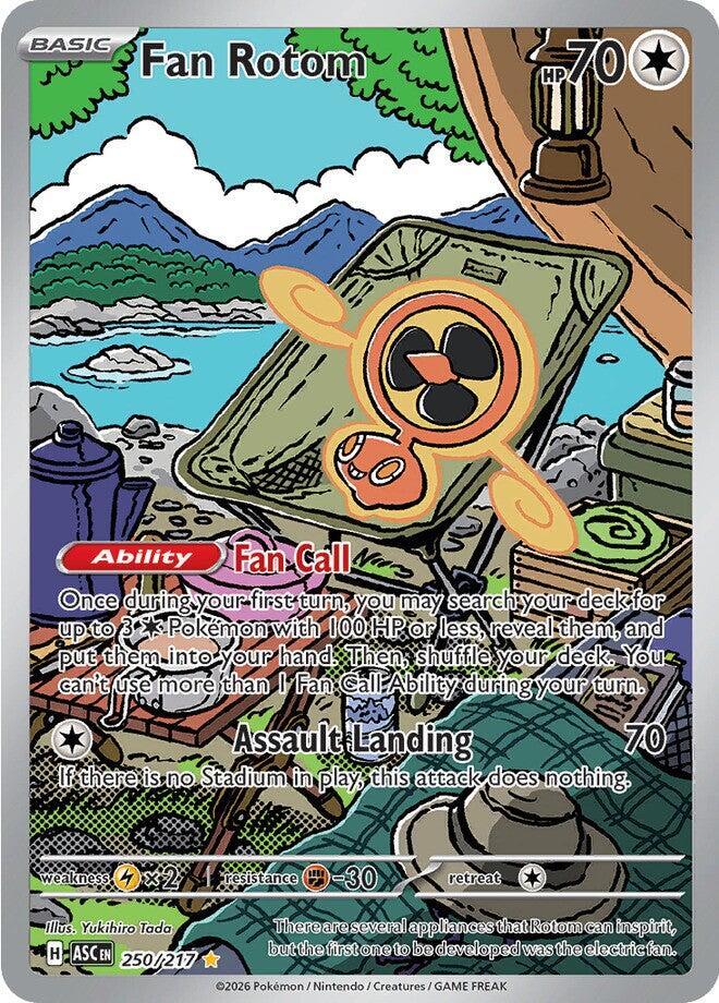 Fan Rotom (250/217) [Mega Evolution: Ascended Heroes] | Jack's On Queen