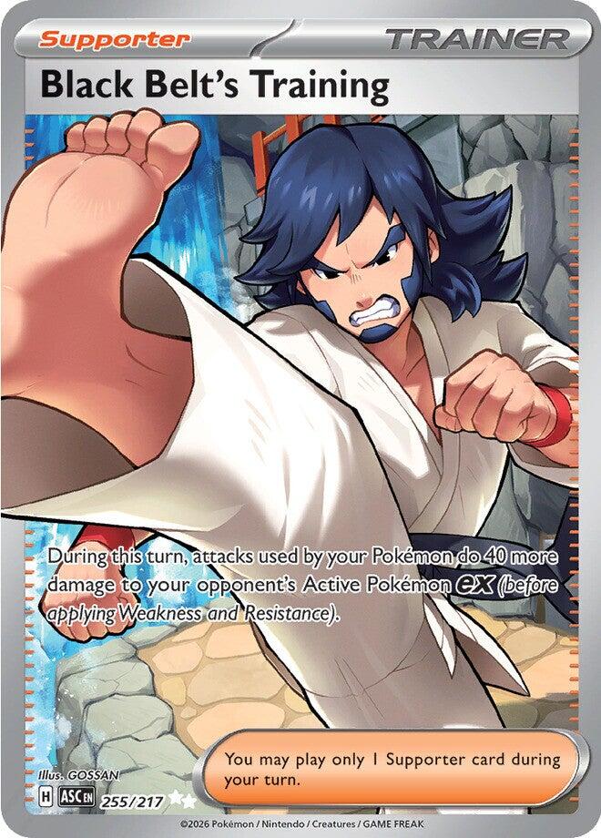 Black Belt's Training (255/217) [Mega Evolution: Ascended Heroes] | Jack's On Queen