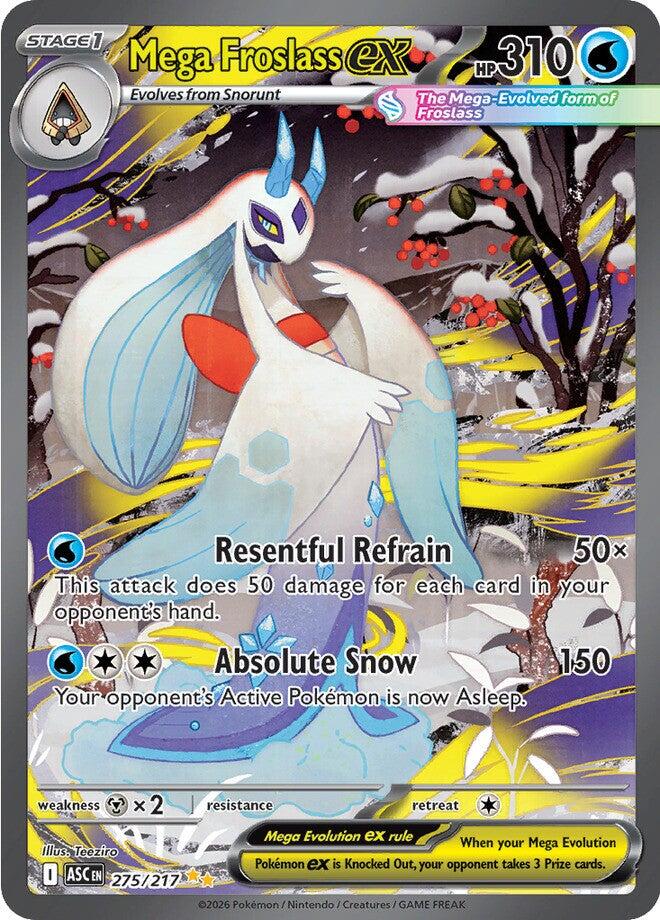 Mega Froslass ex (275/217) [Mega Evolution: Ascended Heroes] | Jack's On Queen