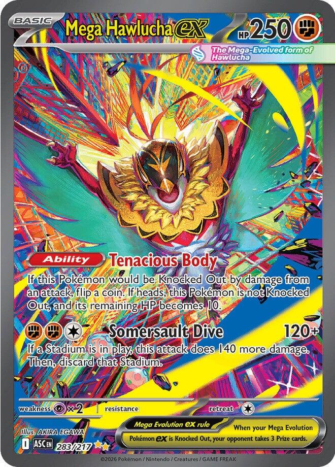 Mega Hawlucha ex (283/217) [Mega Evolution: Ascended Heroes] | Jack's On Queen