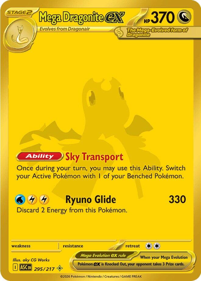 Mega Dragonite ex (295/217) [Mega Evolution: Ascended Heroes] | Jack's On Queen