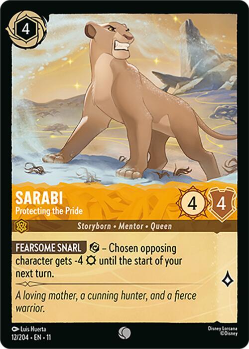 Sarabi - Protecting the Pride (12/204) [Winterspell] | Jack's On Queen