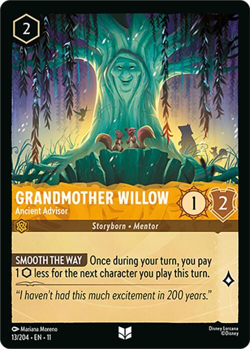 Grandmother Willow - Ancient Advisor (13/204) [Winterspell] | Jack's On Queen