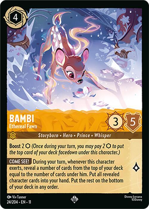 Bambi - Ethereal Fawn (24/204) [Winterspell] | Jack's On Queen