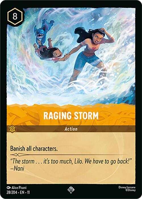 Raging Storm (28/204) [Winterspell] | Jack's On Queen