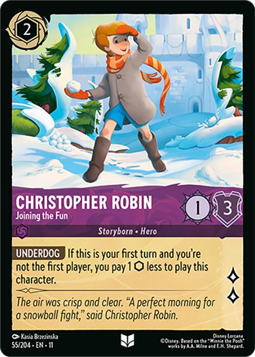 Christopher Robin - Joining the Fun (55/204) [Winterspell] | Jack's On Queen