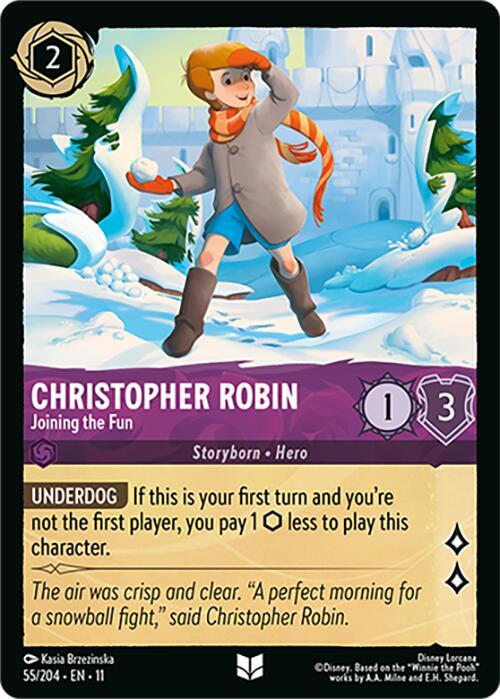 Christopher Robin - Joining the Fun (55/204) [Winterspell] | Jack's On Queen