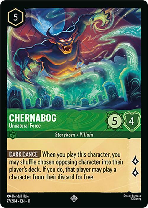 Chernabog - Unnatural Force (77/204) [Winterspell] | Jack's On Queen